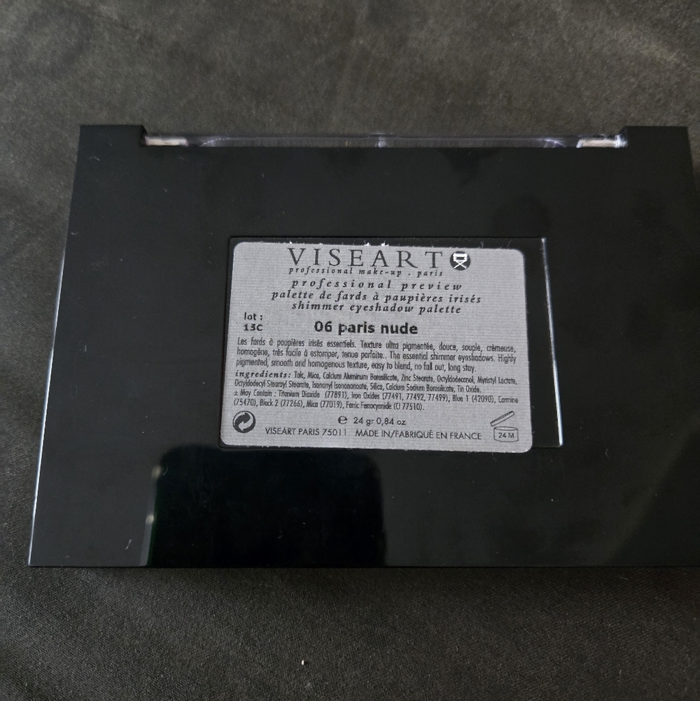 Viseart Paris Nude Shimmer Eyeshadow Palette - Picture 3 of 4